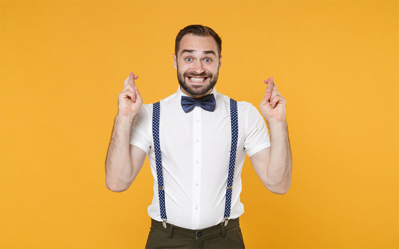 Tie And Suspenders Combo For Men